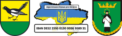 Ukraine-Hilfe Algermissen mit Partnergemeinde Kijewo IBAN