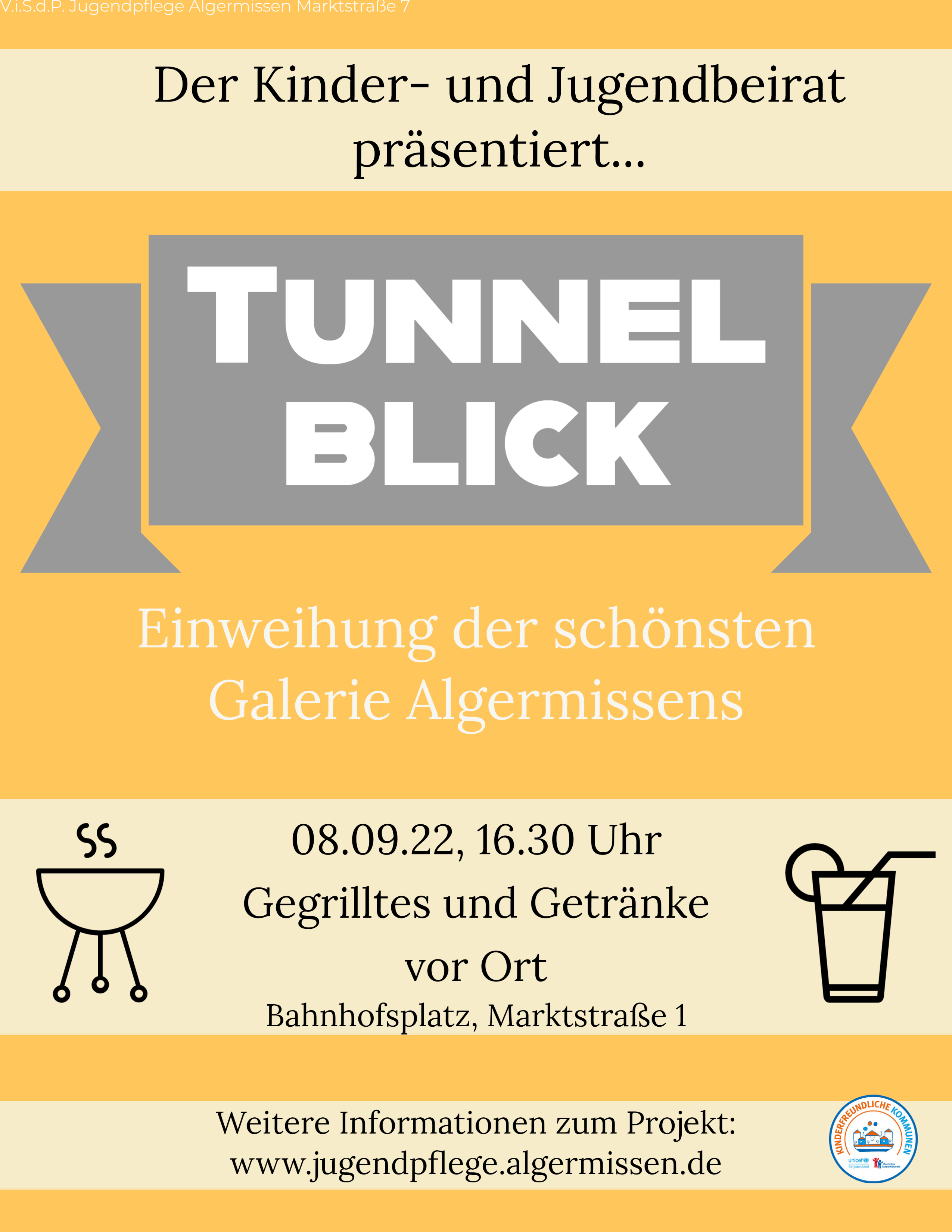 Plakat Tunnelblick
