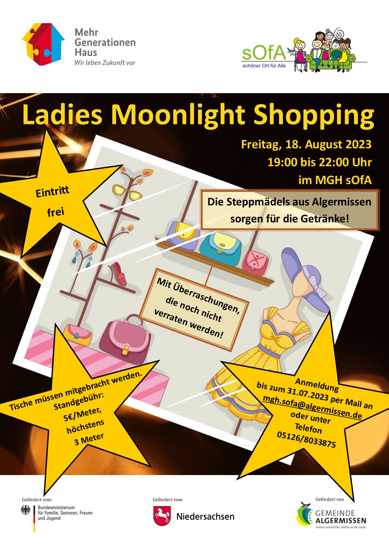 Plakat Moonlight Shopping