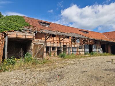 St&auml;lle und Scheune Ecke Donnerie - Marktstra&szlig;e