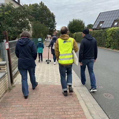 Begehung Fu�verkehrs-Check in Algermissen