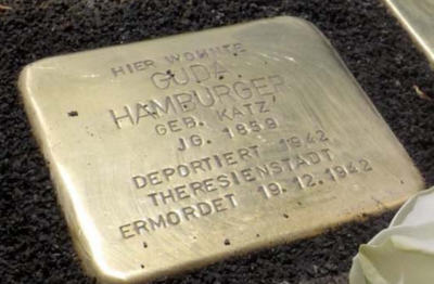 Stolperstein Foto, Gunter Demnig