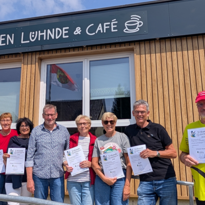 Gruppenfoto Siegerehrung STADTRADELN 2026