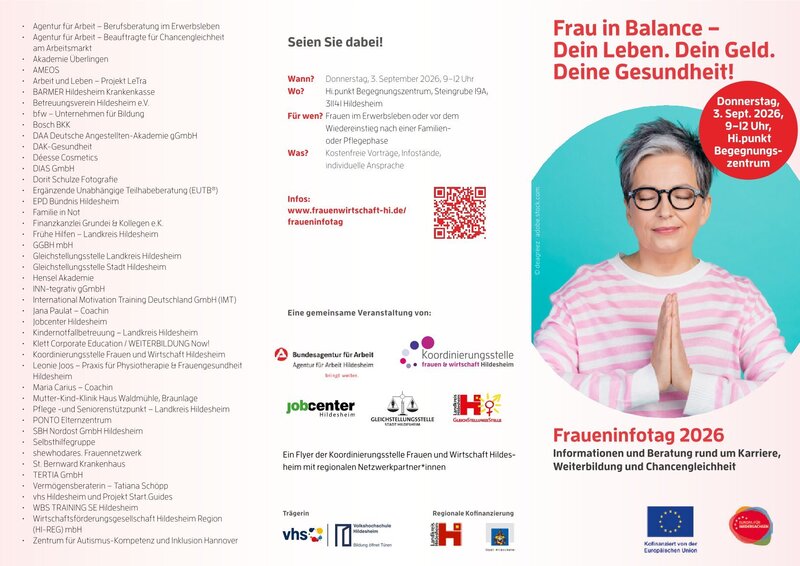 Flyer Fraueninfotag 03.09.2026