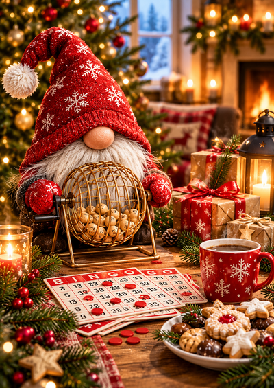 Weihnachtswichtel-Bingo